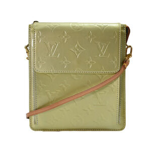 LOUIS VUITTON Mott Vernis Green Shoulder Bag